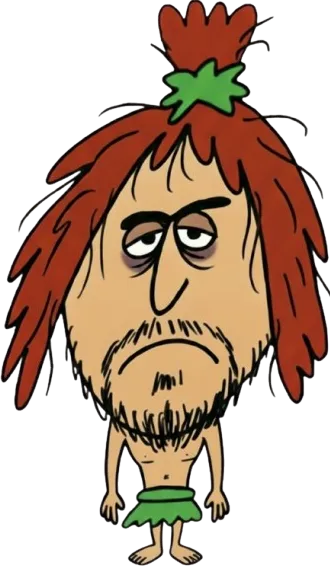 キジムナー風の自画像 赤ちゃん時代